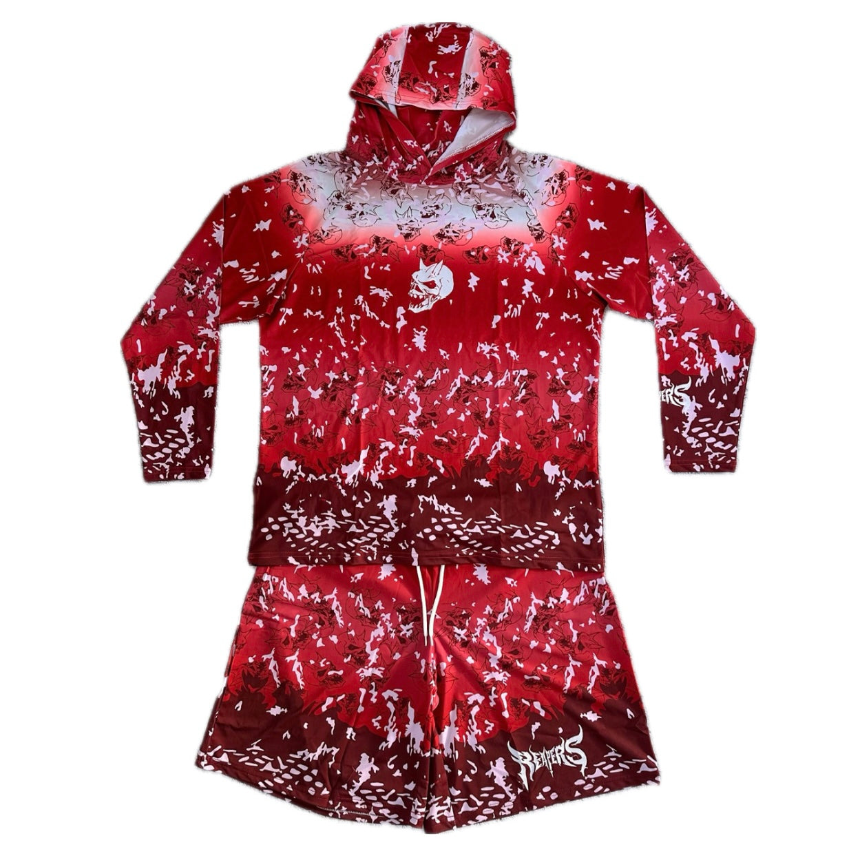 FISHING HOODIE (Red)