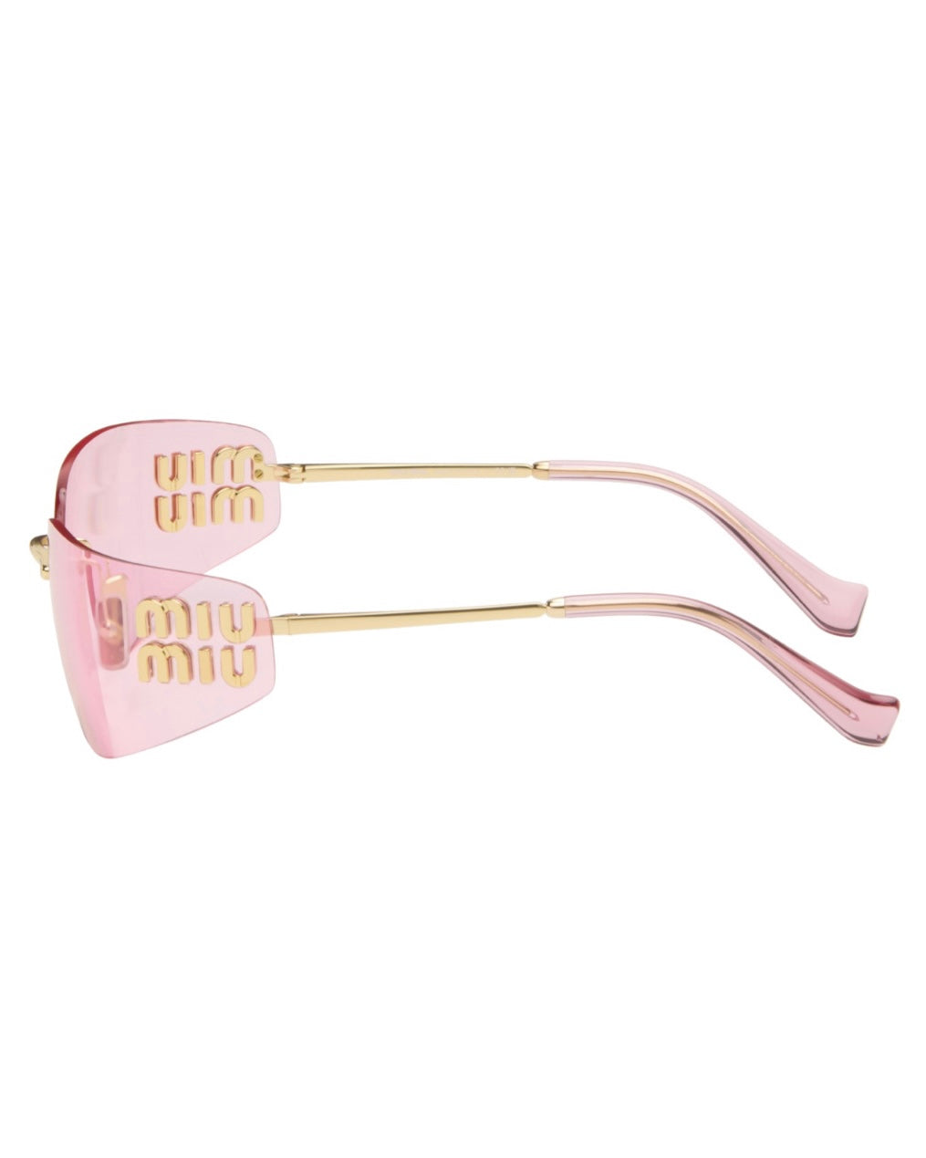 Miu Miu Gold Aube Sunglasses