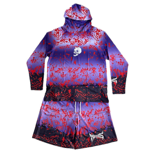 FISHING HOODIE (Purple)