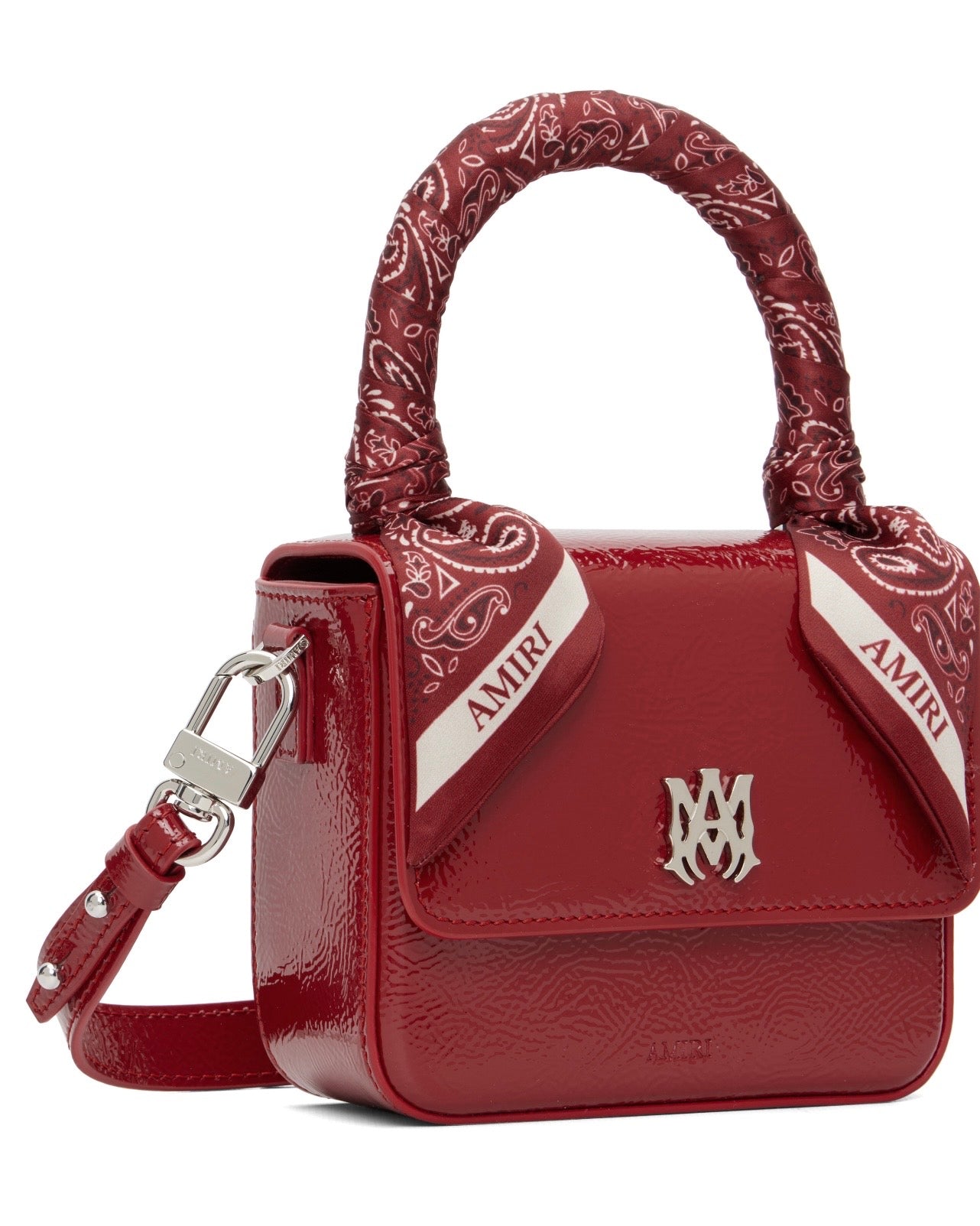 Amiri Red Micro MA Bag