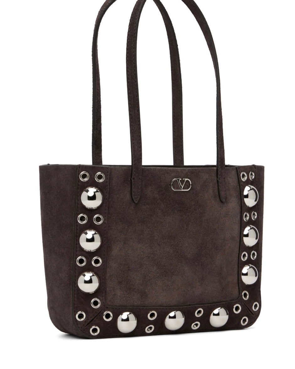 Valentino Garavani Brown Nellcôte Tote