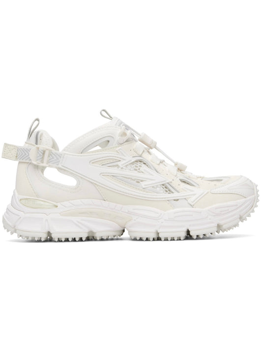 Off White White “Be Right Back” Sneakers