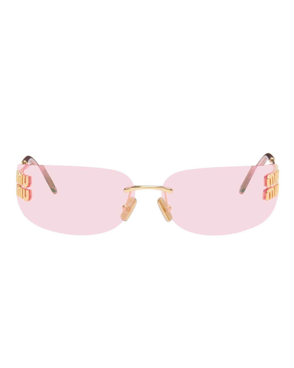 Miu Miu Gold Aube Sunglasses