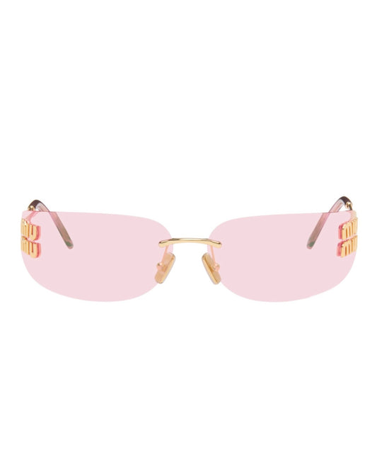 Miu Miu Gold Aube Sunglasses