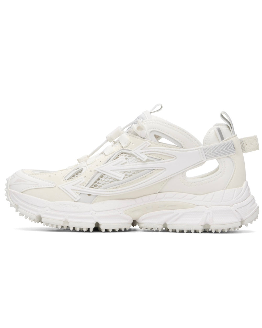 Off White White “Be Right Back” Sneakers