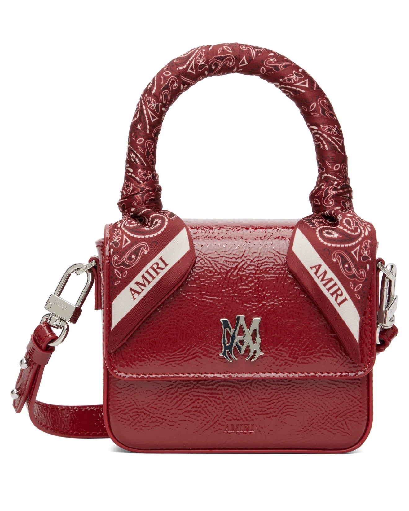 Amiri Red Micro MA Bag