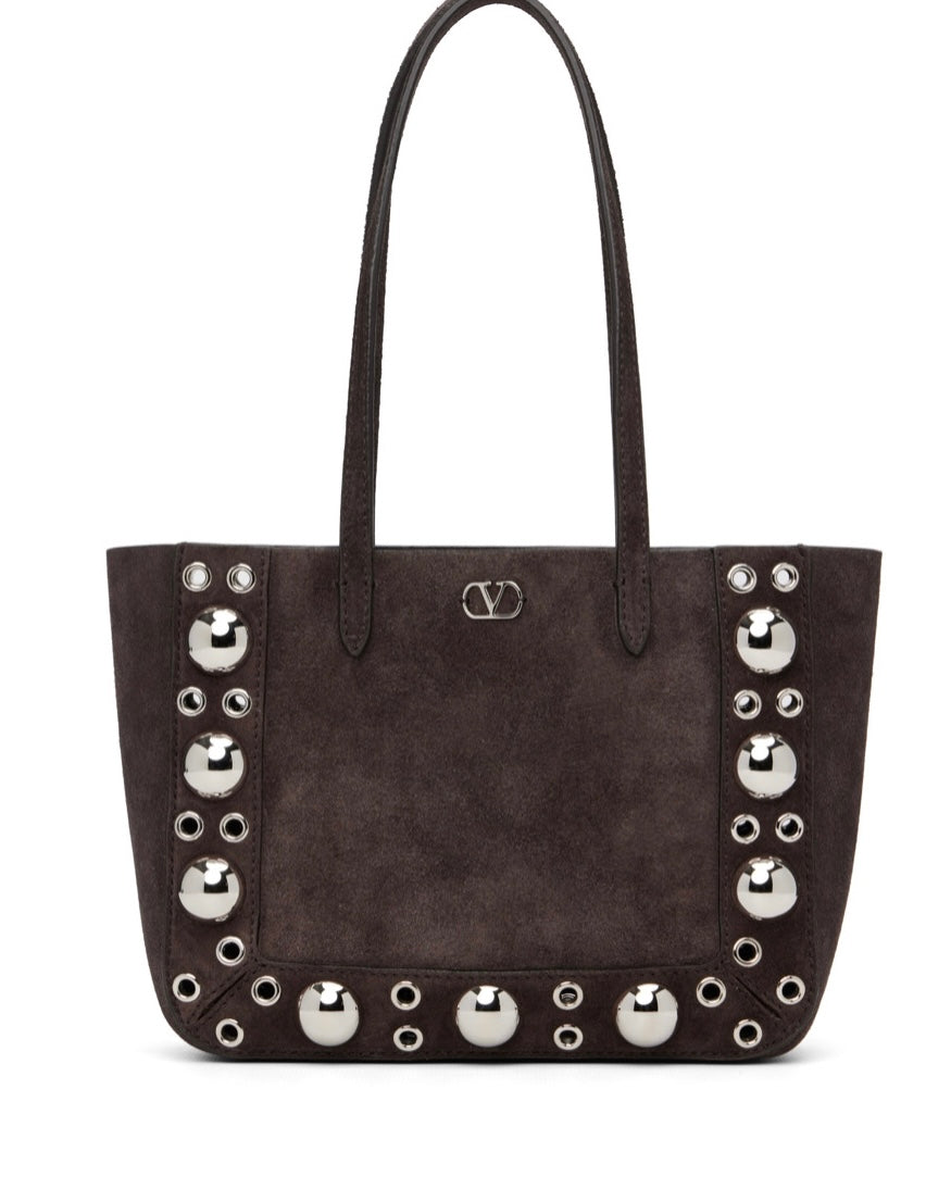 Valentino Garavani Brown Nellcôte Tote