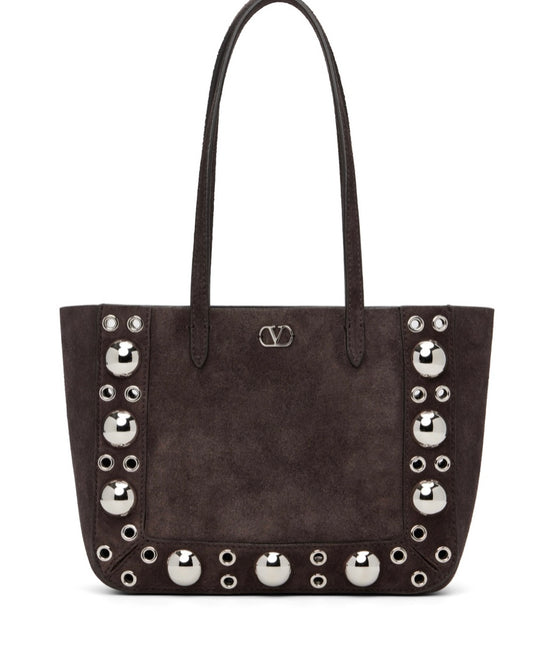 Valentino Garavani Brown Nellcôte Tote